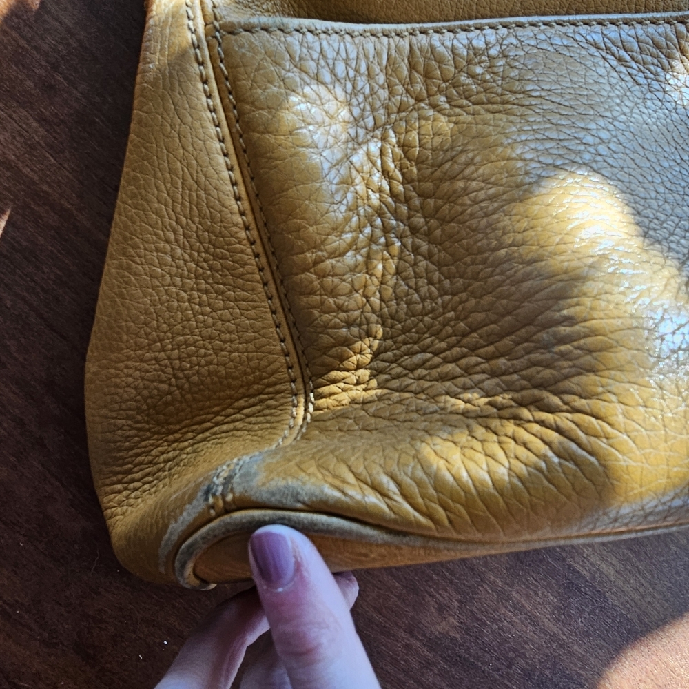 Vintage Coach Leather Shounder Bag, Sonoma, Camel Color, GUC - Picture 8 of 9